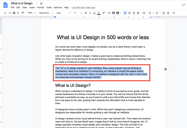 A Guide to Seeing Word Count on Google Docs (+Shortcuts)